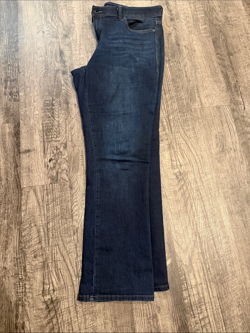 Women's Straight Leg Jeans — Indigo Blue